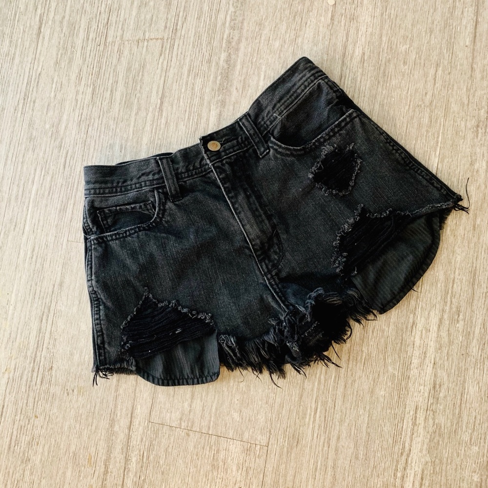 Hollister high rise shorts